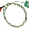 Termopara z końcówką magnetyczną K średnica 1/2cal długość 2m -50°C → +250°C Wtyk miniaturowy RS PRO