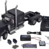 Model ciężarówki RC Tamiya Grand Hauler Matte Black Edition 1:14 Zestaw oszczędnościowy