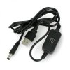 Boost - przetwornica step-up USB 5V na 12V - wtyk DC 5,5/2,1mm - Adafruit 2778
