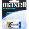 BATERIA Alkaliczna 9V 6F22 6LR61 MAXELL