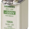 Bezpiecznik NH 100A 440 - 500V ac/dc NH00 Siemens