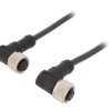 M12A08FR12AFRSB001 Kabel do czujników/automatyki 8PIN M12-M12 1m wtyk wtyk