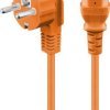 Kabel przyłączeniowy kątowy do urządzeń chłodniczych, 32 m, pomarańczowy - Długość kabla 3 m
