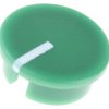Nakładka pokrętła potencjometru oś: 6.4mm średnica: 19mm Plastik Zielona RS PRO