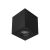 Hermetyczna oprawa sufitowa łazienkowa LARKS Black, IP44, GU10, 220-240V, czarna EDO777862 EDO