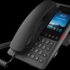 H6W-BLACK Hotel IP Phone, Black