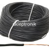 Przewód LGY 1x4mm czrny za 1mb