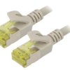 DK-1624-A-070S Patch cord U/FTP 6a linka Cu LSZH szary 7m 28AWG