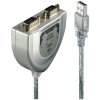 Lindy 42889 USB to 2 Port Serial Converter
