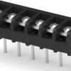 PCB terminal, 6 pole, AWG 22 to 14, 20 A, screw connection, black, 1-1546158-6