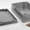 Aluminum die cast enclosure, (L x W x H) 260 x 160 x 90 mm, gray (RAL 7046), IP68, 1590Z162GY