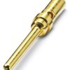 Pin contact, 0.2-0.5 mm², AWG 24-20, crimp connection, gold-plated, 1418786
