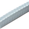 Edge protection profile, with steel frame, (W x H) 6.5 x 9.5 mm, max. clamping range 2.5 mm, PVC, silver gray, HS-KSP-125SG-5M