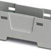 Housing lower part, ABS/PC, (W x H x D) 22.6 x 75 x 30.3 mm, light gray, for enclosure, 1071148