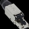 76204C RJ45 plug Cat.8.1 2000MHz, field-installable, shielded, with scr