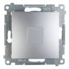 Simon 54 Zaślepka ramki srebrny mat DPS.01/43