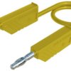 Przewód pomiarowy Hirschmann Test & Measurement MLN 25/2,5 GE, żółty