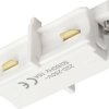 Deko Light 720014 D One Element systemu szynowego wysokonapięciowego Konektor prosty biały