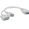 ROZDZIELACZ VGA WTYK - 2 X GNIAZDO.