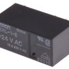 Przekaźnik mocy 24V ac SPDT Omron 16A 750 mW Do montażu na płytce drukowanej 443 Ω Lutowie
