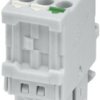 Socket, 6 pole, pitch 3.45 mm, straight, gray, 1495033