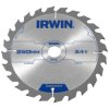 IRWIN® 1897210 General Purpose Table & Mitre Saw Blade 250 x 30mm x 24T ATB