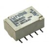 Przekaźnik miniaturowy SMD, cewka 12V, styki 2A, DPDT, RELPOL