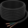 Rubber-sheathed cable H07RN-F, 3 x 1.5 mm, 100 m, black