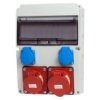 Rozdzielnica Rozdzielnia Skrzynka Budowlana Elektryczna 32A 16A 5P 230V Rsw112
