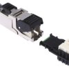 Złącze RJ45 Męski Złącze RJ45 Montaż na kablu Cat6a Telegartner, proste, 8P8C-żyłowe