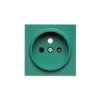 SIMON 55 Pokrywa gniazda pojedynczego do: SGZ1CM, SGZ1M antybakteryjny, zielony TGZ1ZP/AB133 KONTAKT SIMON
