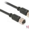 12689 M8 Sensor- / Actuator Cable 6 Pin Female to 6 Pin Female