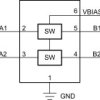 Ultra-small auto-bidirectional translator for open-drain and push-pull applications