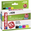 Edding 18-426 Ink Cartridge Set for HP 932XL 933XL Black Cyan Magenta Yellow