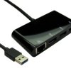 Adapter złącze A USB 3.0 złącze B RJ45 żeńskie rodzaj A Męskie rodzaj B Żeńskie RS PRO