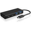 ICY BOX IB-HUB1426-CPD USB-C multiport hub 4 ports USB 3.2 Gen 2 Black