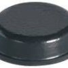 Nóżki samoprzylepne; PB Fastener BS-34-BK-R-12 BS-34-BK-R-12 (Ø x W) 9.5 mm x 3.2 mm czarny 12 szt.