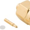 SMA plug 50 Ω, 0.085 semi-rigid, 0.086 semi-rigid, solder connection, straight, 901-9867-RFX