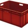 LA-KA-PE 1657929 Pojemnik do sztaplowania Favorit nadaje się na żywność (D x S x W) 800 x 600 x 320 mm czerwony 1 szt.