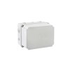 IP65 Puszka hermetyczna wysoka LIGHT 197x260x180 pokrywa pełna, z dławicami (4xM25, 6xM40)