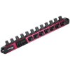 Sealey AK27098 Socket & Bit Retaining Rail 1/2"Sq Drive