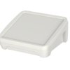 ABS enclosure kit, (L x W x H) 122 x 118 x 57.6 mm, white, IP65, 35112076.HMT1