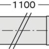Vaillant 20095550 Rura montażowa (Ø x D) 200 mm x 1000.00 mm biały