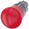 Siemens 3SU10501HB200AA0 SIRIUS ACT emergency stop mushroom button 40mm red