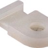 Mounting base, PA, natural, (L x W x H) 25.5 x 12.5 x 3.3 mm, 151-28219
