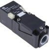 Czujnik indukcyjny PNP 40 mm w obudowie prostokątnej 200 mA 10 → 30 V dc IP68 250Hz