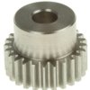 Koło zębate walcowe, moduł: 1, l.zębów: 25, śr. piasty: 20mm, śr. otworu: 8mm, Stal nierdzewna