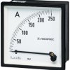 Analogowy miernik panelowy 192E DC wysokość wycięcia: 48 mm 25 A Socomec 48 mm