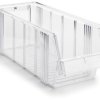 Treston 527515 Skrzynka magazynowa (S x W x G) 186 x 156 x 500 mm przeźroczysty 12 szt.