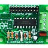ELECTRONICS-SALON Low Frequency Square Wave Oscillator Module, 2 4 8 32 64 128 256 512 1024 2048Hz.